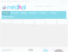 Tablet Screenshot of mail.medikal.com.ec
